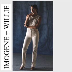 Imogene + Willie Sophie Natural  denim jeans 25